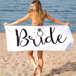 BRIDE BEACH TOWEL